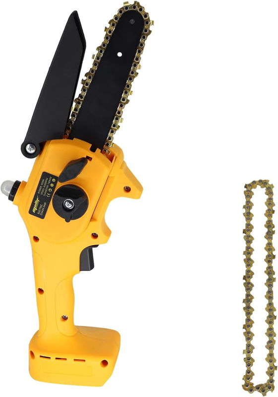 Mini Chainsaw 6 In Cordless Chainsaw Handheld Compact Electr