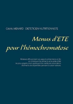 Menus d't pour l'hmochromatose by C?dric M?nard (French) Paperback Book