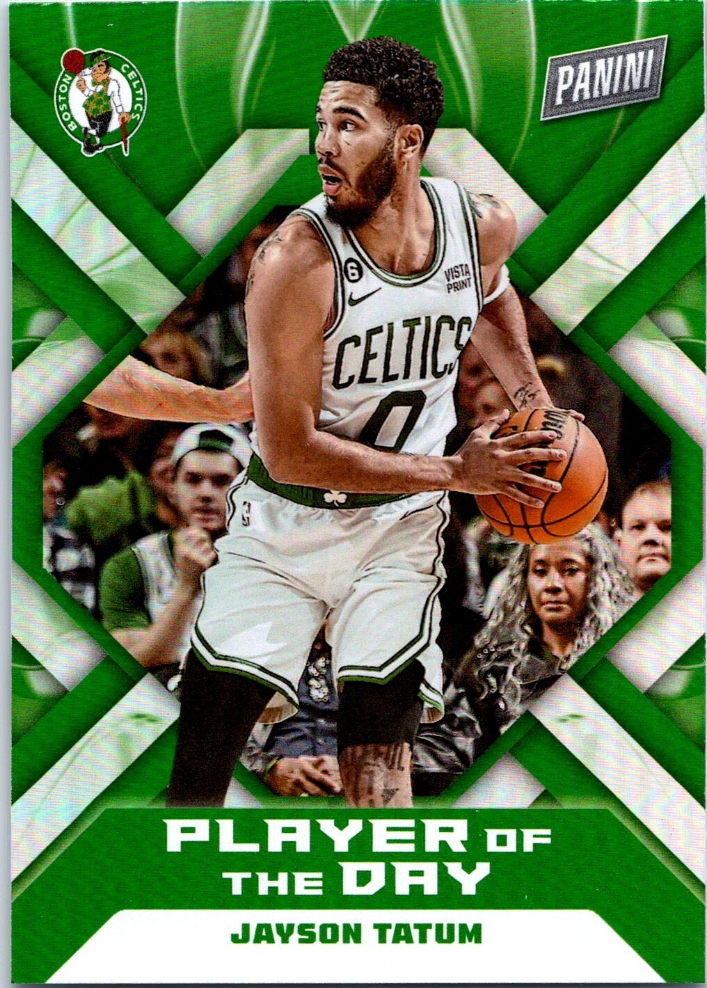 2022-23 Panini Player of the Day Jayson Tatum Holo Foil #25