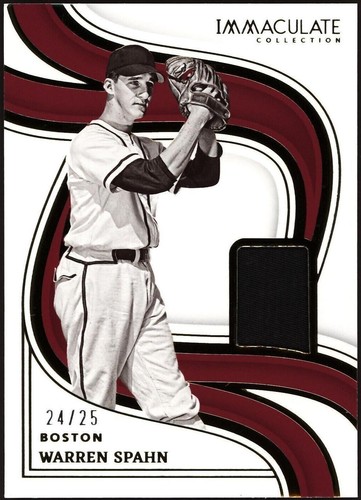 2023 Panini Immaculate Collection - Warren Spahn #LM-WS