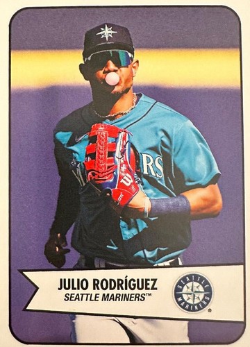 【超希少_PSA10】Julio Rodriguez_RCカード_1桁シリアル 2021 Topps Throwback Thursday Julio Rodriguez RC #TBT
