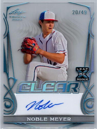 2023 Leaf Trinity - Noble Meyer #CA-NM1
