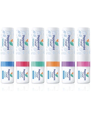 Peppermint Field Nasal Inhaler Pack of 6 bottles 
