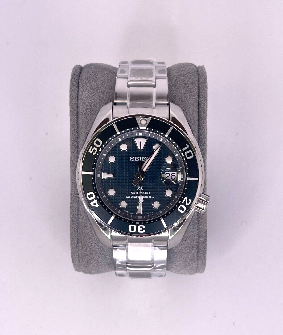 Pre-owned Seiko Luxe Prospex Built For The Ice Diver Green Spb177 In Box With Tags