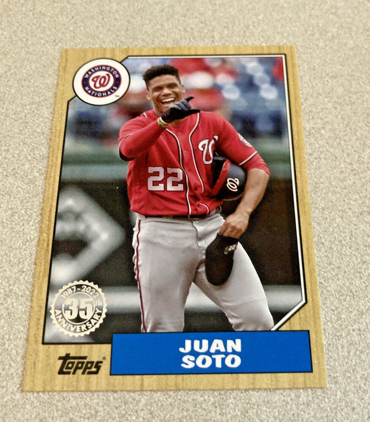 2022 Topps Series 1 #T87-79 Juan Soto Nationals | eBay