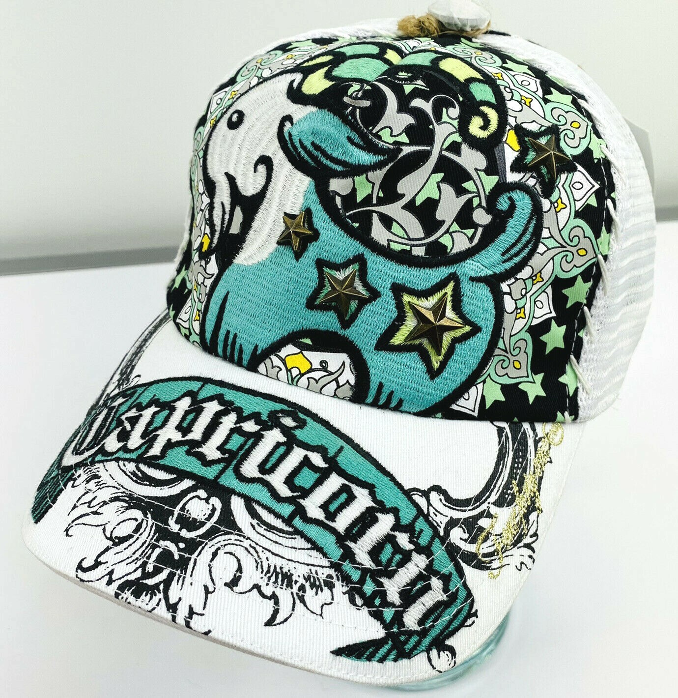 Four Forty One Cap / Hat Capricorn Embellished Embroidered