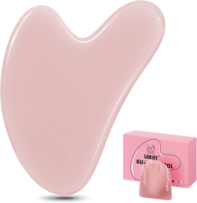 Gua Sha Steine Gesichts Jade Guasha Board Massage Tool Heart Shape Jade Für Gesi