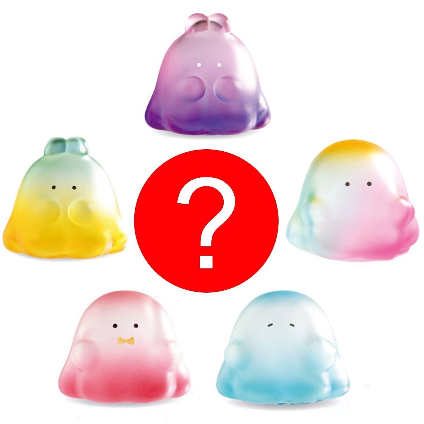 Kawaii Alien Ghost Bunny Japan Sofubi Soft Vinyl Figure 1 Kawaii Alien Ghost Bunny Japan Sofubi Soft Vinyl Figure 1