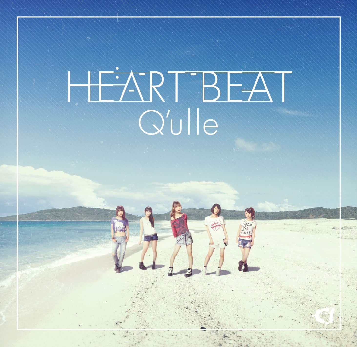 Q'ulle HEART BEAT 2015 3rd Single CD R/E New J-Girls Rock