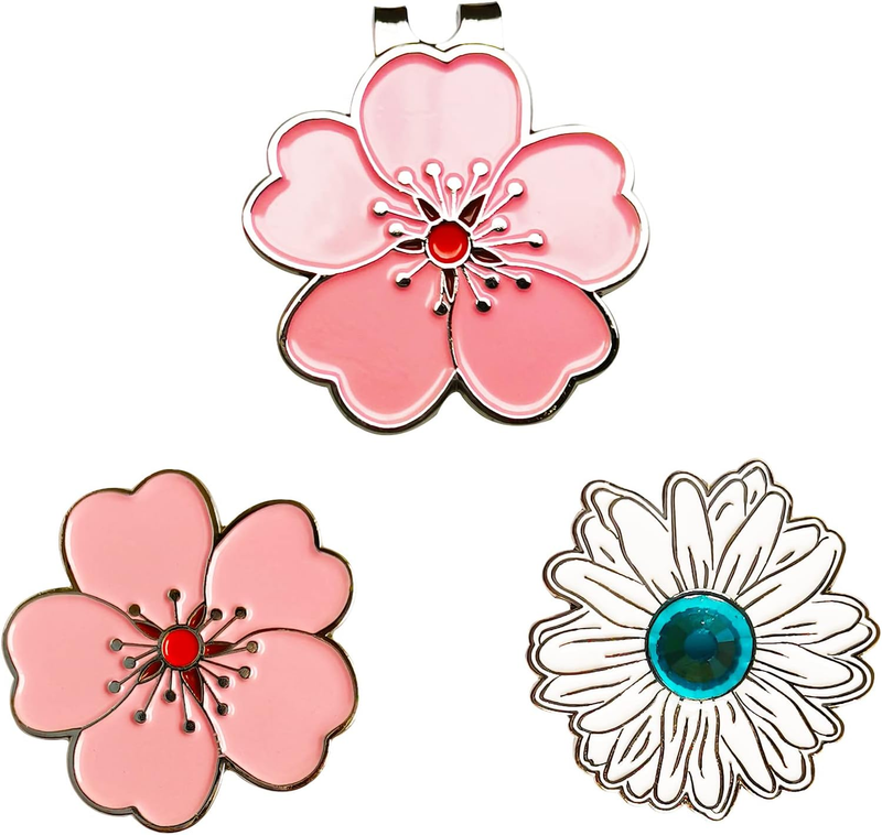 And Novelty Hat Clip Set Flower Glove Hat Shape Clip