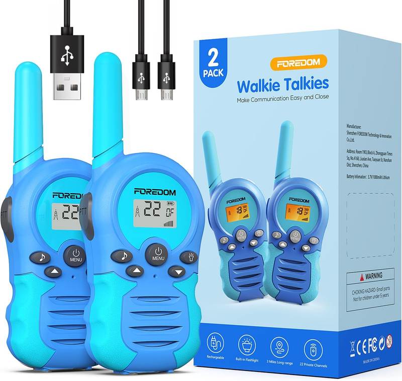 For Kids Walkie Talkies Long Range For Boy & Girl...