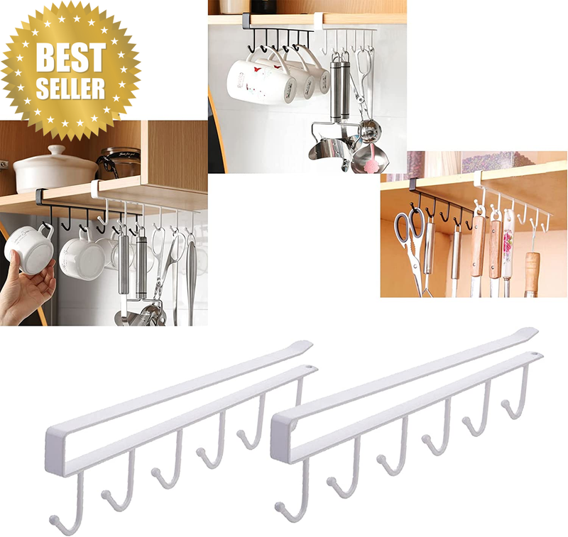Aeixlum-2Pcs Mug Holder,Coffee Cup Holder for Kitchen,Kitchen Utensil Storage Ho