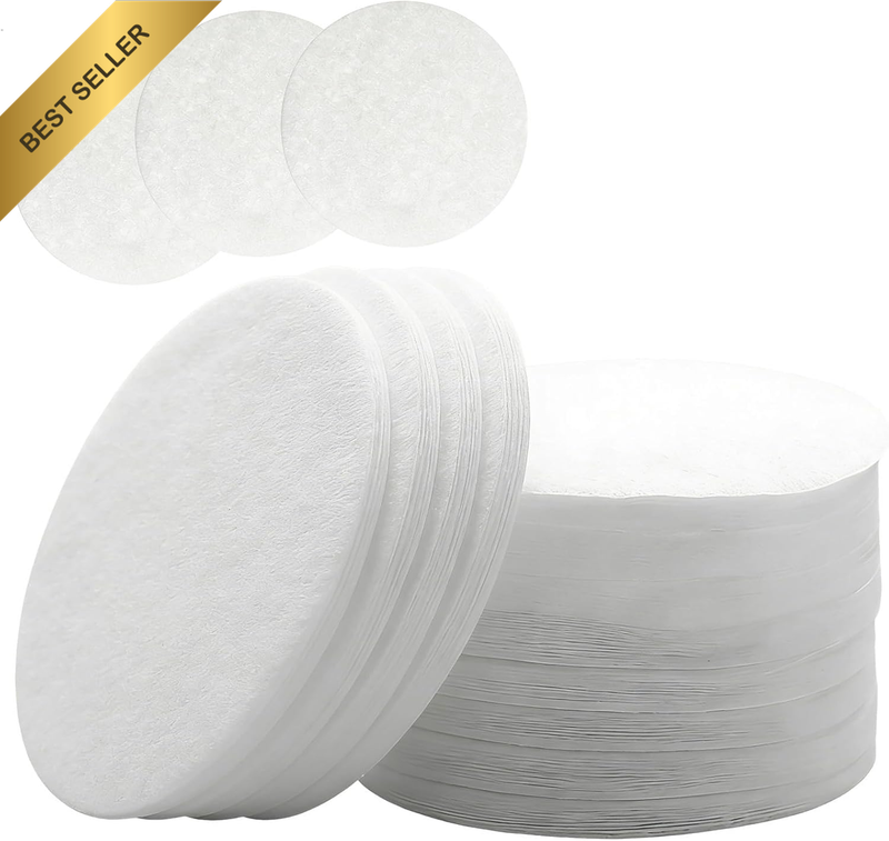 400 Pcs White Coffee Filters Premium Paper Compatible with Aeropress and All Cof