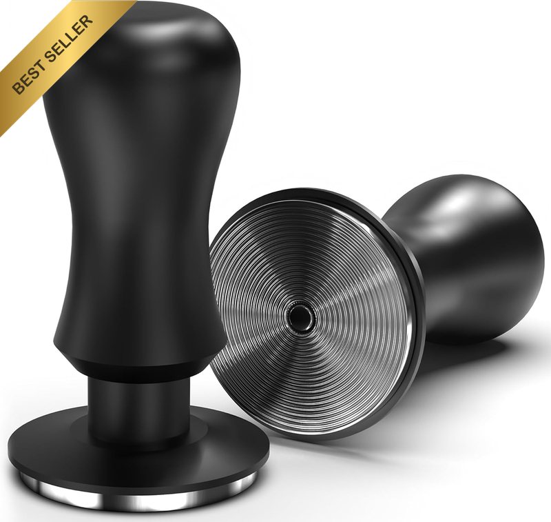 51Mm Espresso Coffee Tamper, Spring-Loaded Calibrated Tamper with Premium Stainl