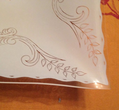 Mid-Century Square Frosted Glass Ceiling Light Shade Opaque White 12