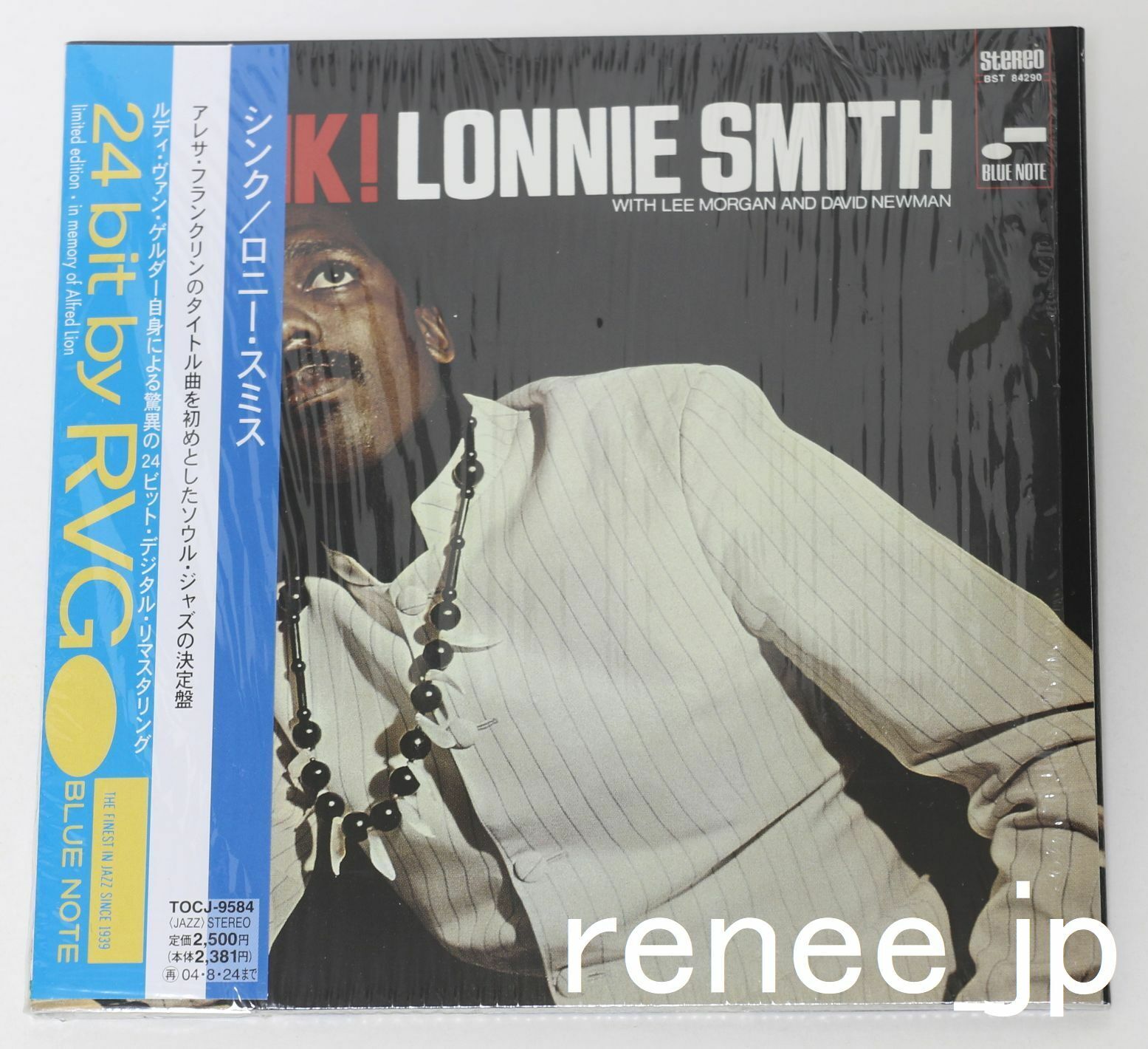 LONNIE SMITH / Think! JAPAN Mini LP BLUE NOTE CD w/OBI TOCJ-9584 LONNIE SMITH / Think! JAPAN Mini LP BLUE NOTE CD w/OBI TOCJ-9584