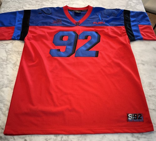 【激レア】　FUBU (フブ) Uptown アメリカン　スポーツシャツ 05 FUBU Athletics UPTOWN JERSEY 05 1992 League Limited Edition