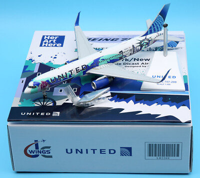 JC Wings 1:200 United Airlines Boeing B757-200 Diecast Aircraft JET Model N14102