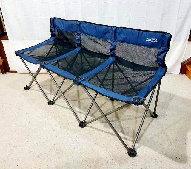 Wanderer 3 Seater Folding Camp Chair | Camping & Hiking | Gumtree