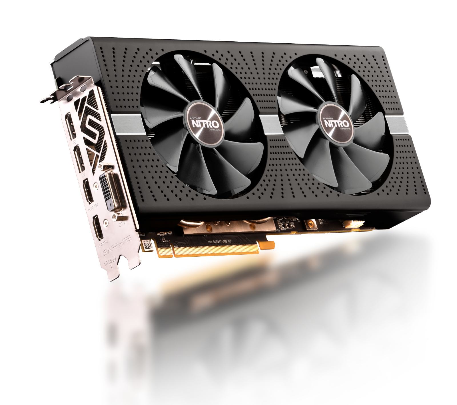 SAPPHIRE Nitro+ Radeon RX 580 8GB GDDR5 Graphics Card (11265-01-20G)
