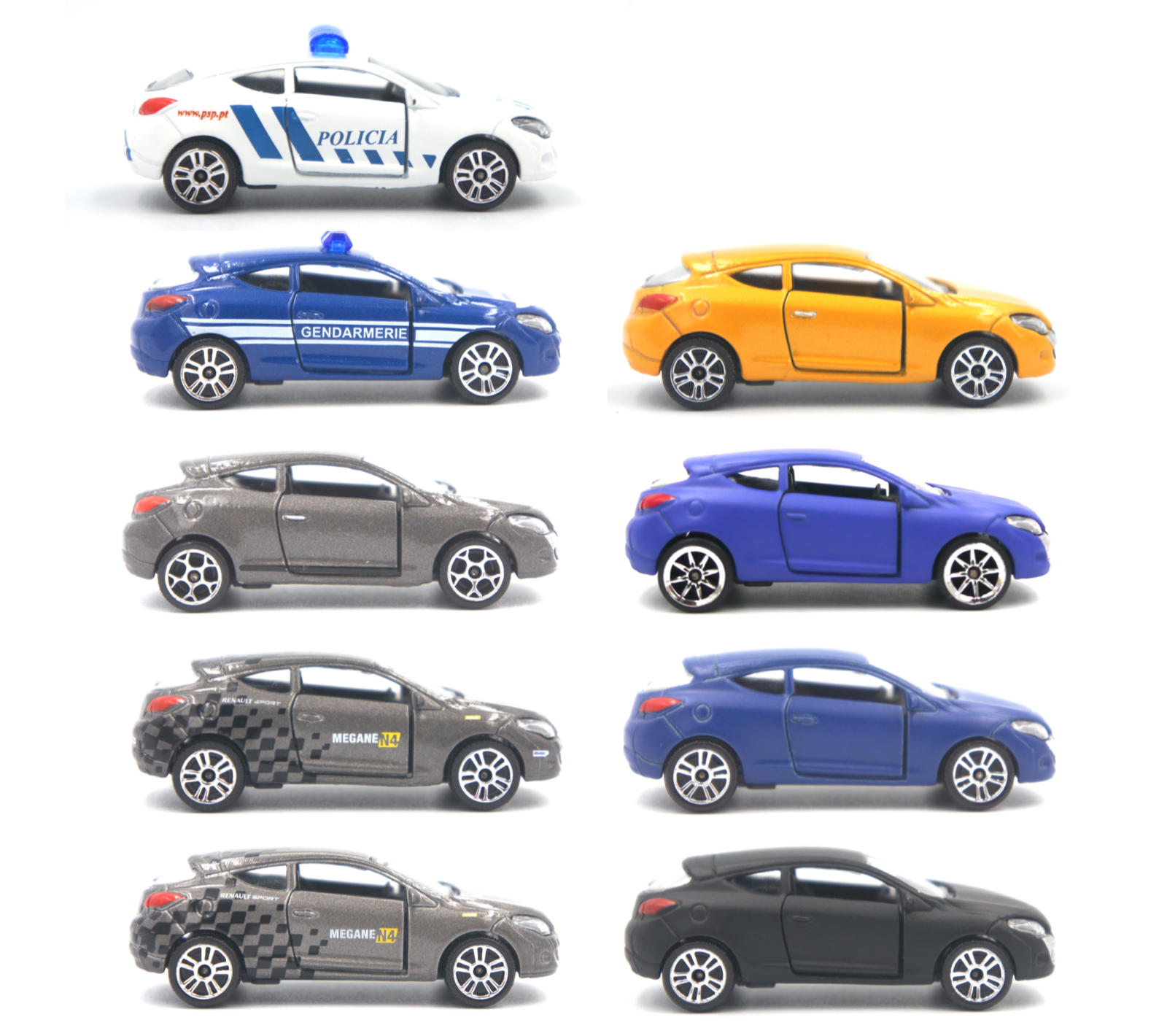 Majorette [Ref:222E] RENAULT Megane Coupe [Loose Pack] | eBay