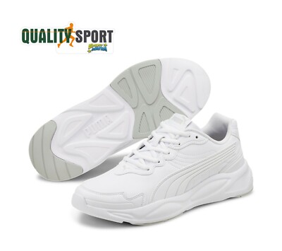 Puma 90s hotsell runner white