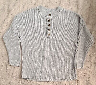 NWOT AERIE WOMEN'S IVORY COTTON PULLOVER SWEATER SIZE SMALL REGULAR