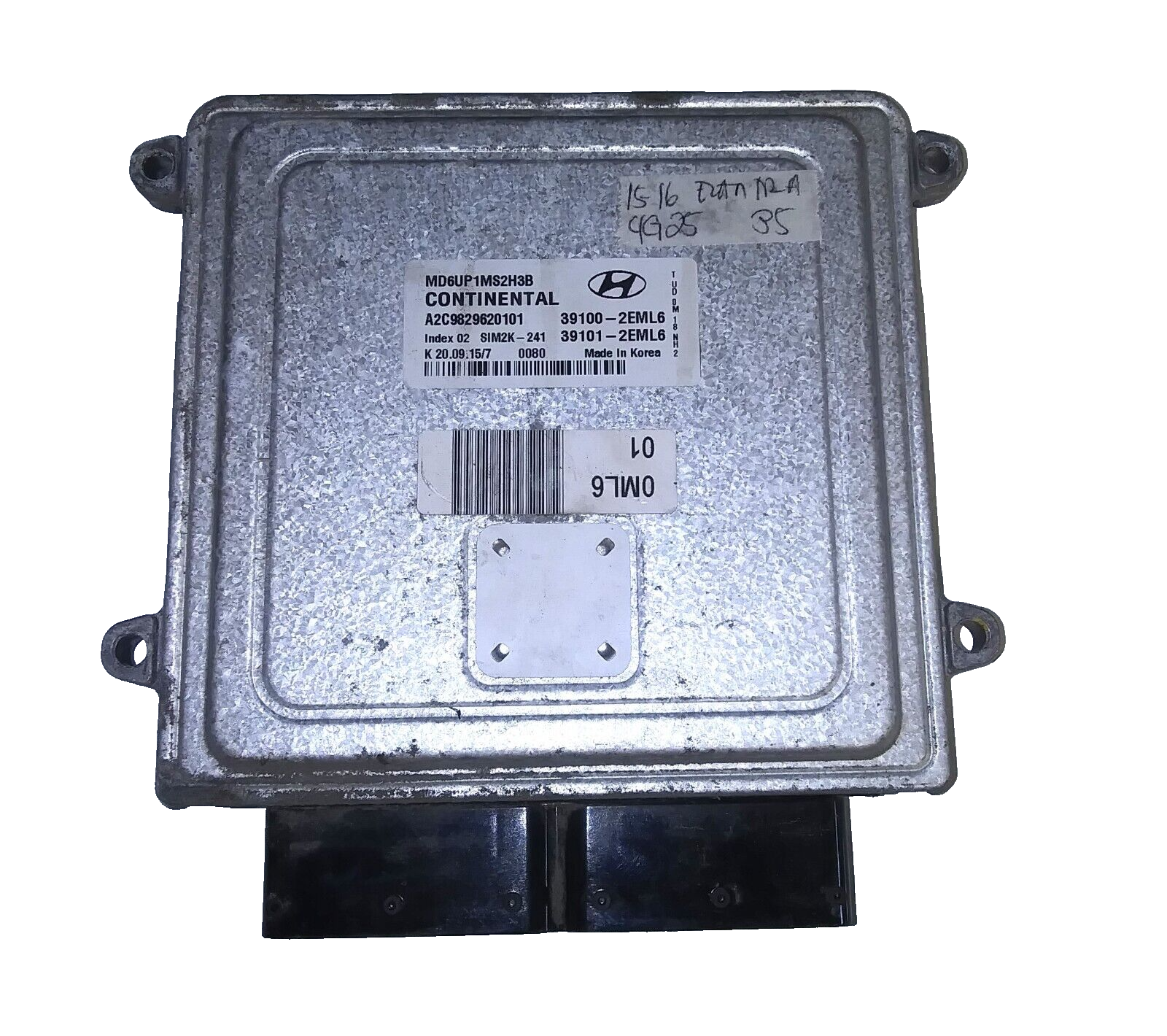 39100-2EML6 ecu ecm computer 2015-2016 Hyundai Elantra | eBay