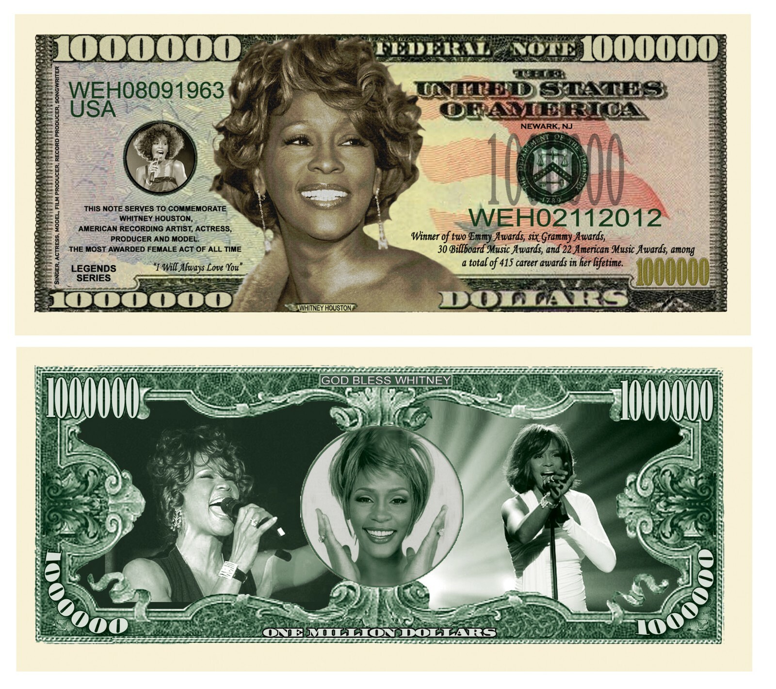 希少 美品Whitney Houston MILLION DOLLAR BILL $_57.JPG?set_id=8800005007