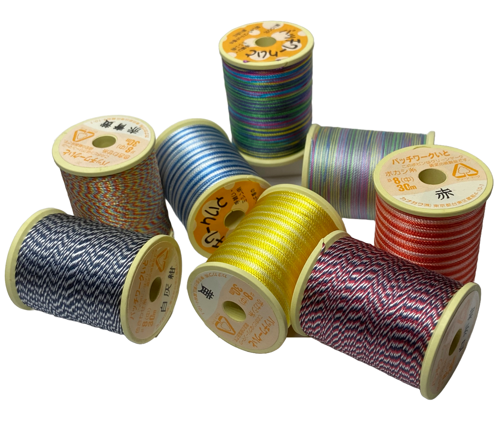 Kanagawa Patchwork 008 Silk Thread, 23 dtex 16x3, 30m, 8