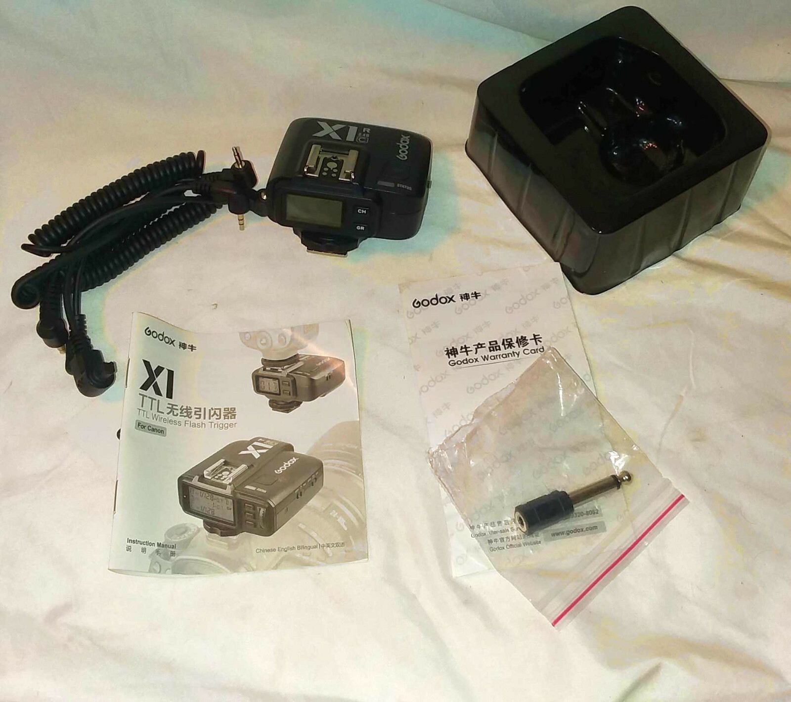 Godox X1R-C TTL 2.4GHz Wireless Flash Trigger Transmitter For Canon EOS Cameras