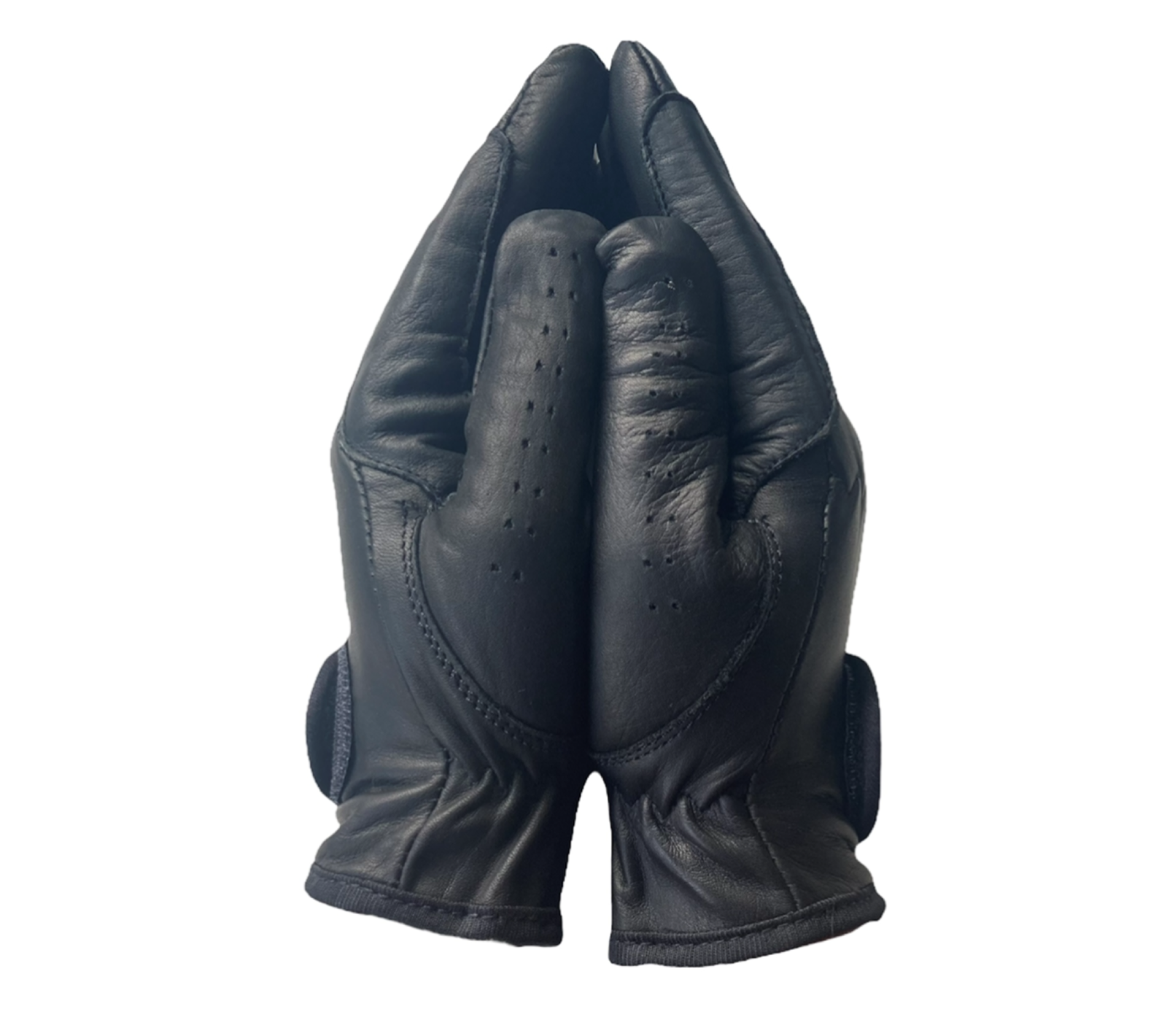Equestrian Riding Gloves LADIES All Leather BLACK Premium Quality