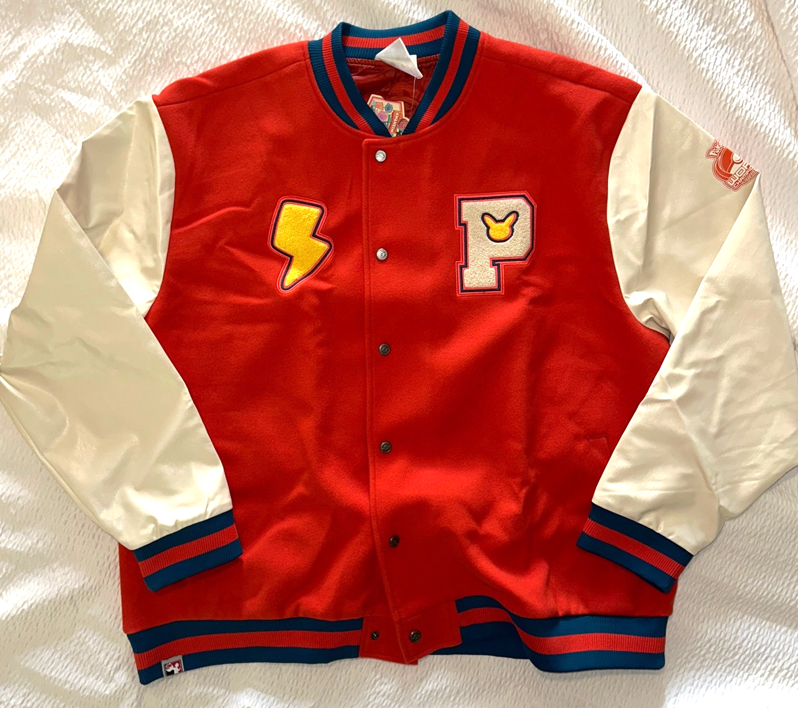 WCS 2025 レターマンジャケット 2XL ADULT XL Letterman Jacket Pokemon World Championship 2025