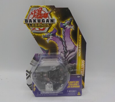 Bakugan Legends PURPLE NOVA NILLIOUS Lights Up BAKU-ACTION Battle League- NIB
