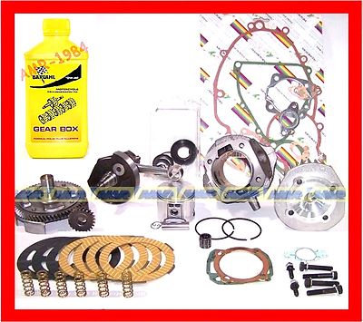 KIT POTENZIAMENTO APE 50 TMP Ø 57,50 + MALOSSI 115 cc  + ALBERO + CAMPANA