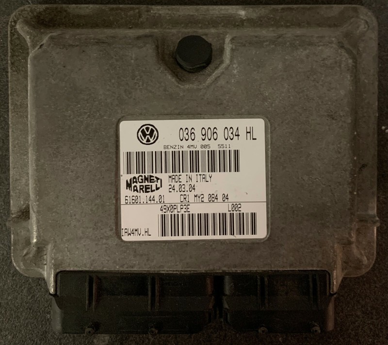 Calculateur Moteur Vag Iaw4mv.Hl 036906034hl 61601.144.01