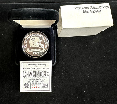 Highland Mint Tampa Bay Buccaneers .999 Silver 1 oz. 1999 Champs NFL