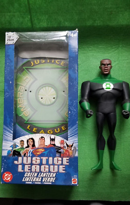 Mattel DC Universe Justice League Green Lantern 10 Inch Figure 2003 Linterna