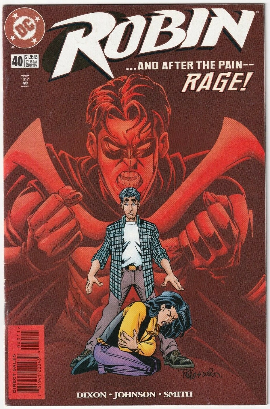 Robin #40 April 1997 DC Chuck Dixon Staz Johnson Mike