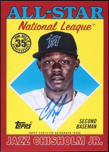 2023 Topps Update Series - Jazz Chisholm #88ASA-JCJ
