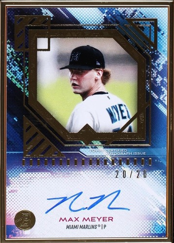 2021 Bowman Transcendent Collection - Max Meyer #BTA-MM