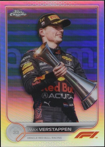 2022 Topps Chrome Formula 1 - Max Verstappen #3