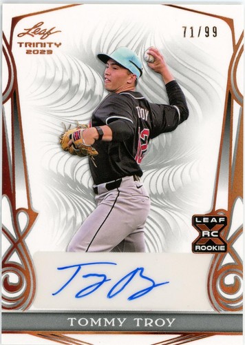 2023 Leaf Trinity - Tommy Troy #BA-TT1
