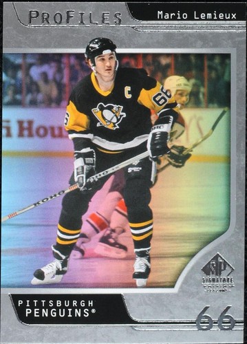 2020-21 Upper Deck SP Signature Edition Legends - Mario Lemieux #P-27