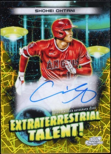 ゲームセンター・ゲームカード Topps Chrome Shohei Ohtani RC PSA WBC 2024 TOPPS CHROME COSMIC WHITE HOLE REFRACTOR #196 SHOHEI