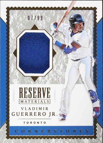 99枚限定 Vladimir Guerrero Jr Patch auto RC Vladimir Guerrero Jr 2019 Panini Flawless Rookie Patch Auto