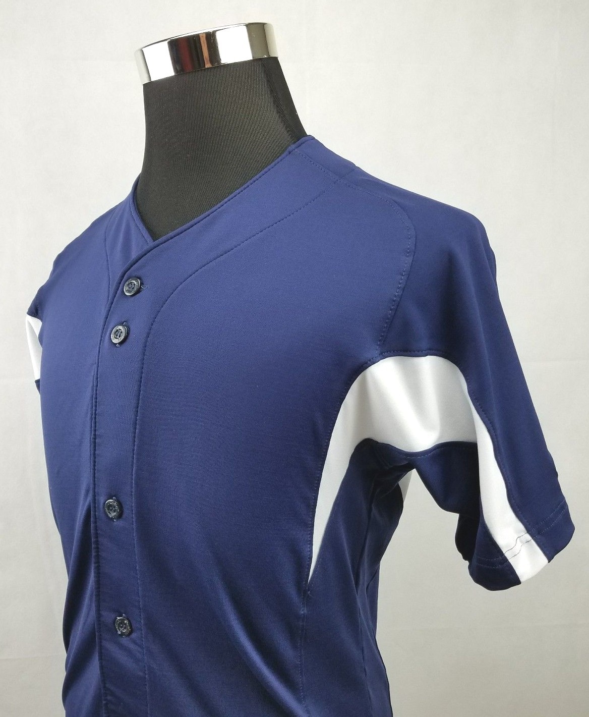 Rawlings Baseball Navyt Blue/White 2 Tone Jersey Men's Size: Small