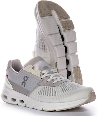 Pre-owned On Running Cloudrift Speedboard Cloudtec Mens Sneaker White Grey Us 6 - 13