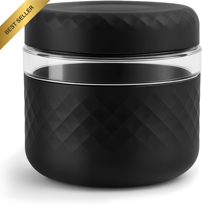24 Oz / 710Ml Glass Food Storage Container with Lids - 1 Pack, Airtight & Leakpr