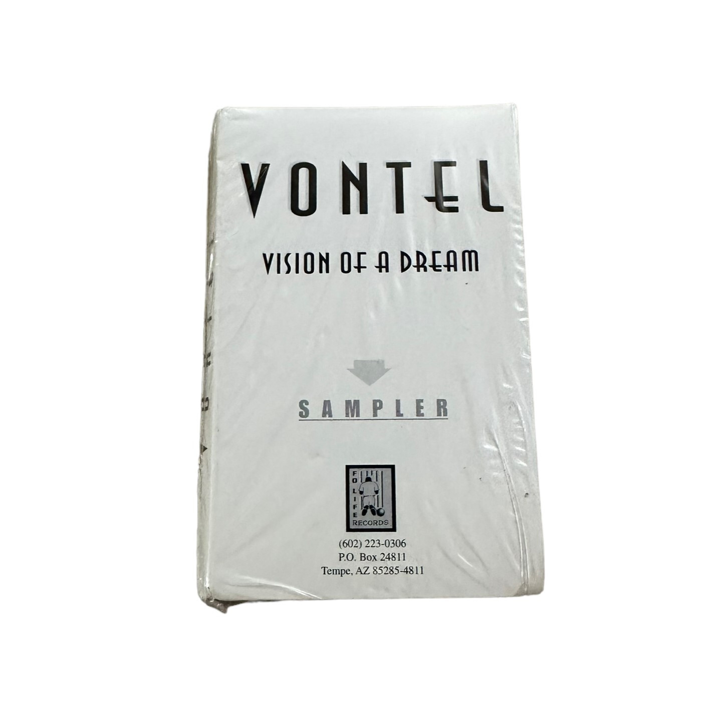 VONTEL Vision Of A Dream Cassette New Sealed Sampler 1998